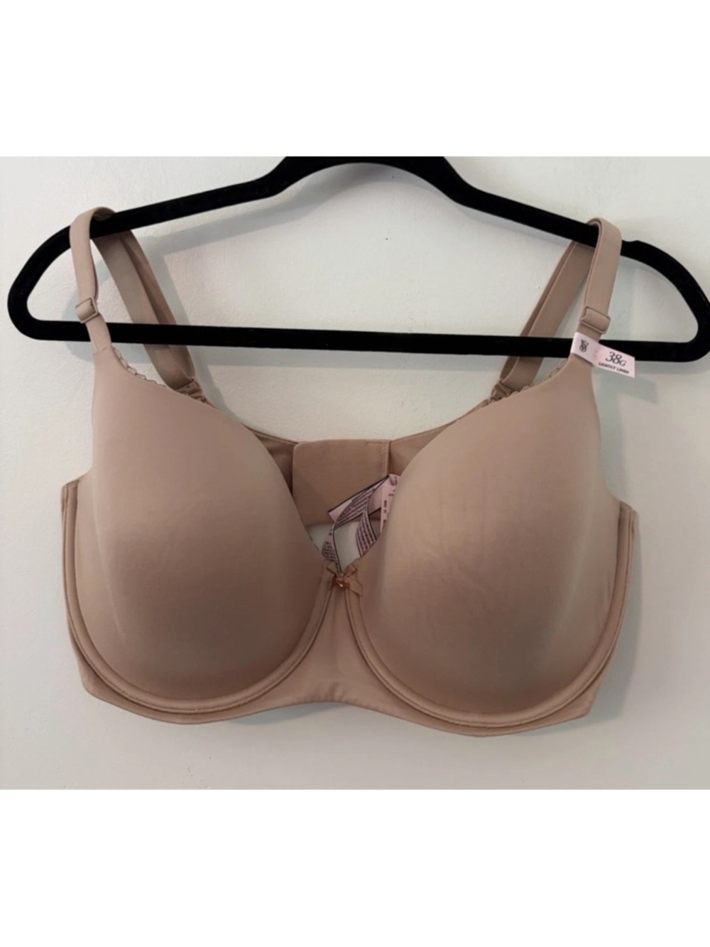 Body By Victoria Lightly Lined Smooth Demi Bra Sz 38G Victoria’s Secret Praline